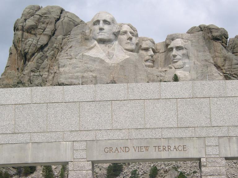 Mt. Rushmore - die berühmten Präsidentenköpfe 